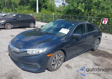 2017 Honda Civic Ex z USA, uszkodzony, nr VIN 19XFC2F70HE002240